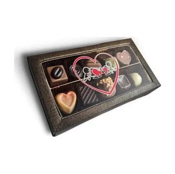 Bonboniéra Pralinky Puzzle love: 10 ks pralinek