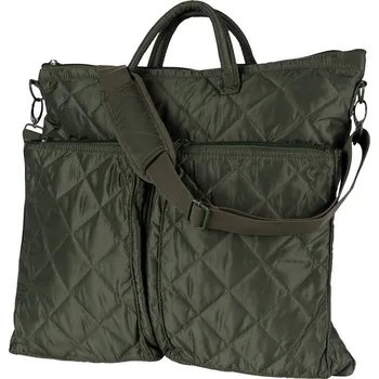 FOSTEX taška PILOT na helmu ZELENÁ/ORANŽOVÁ