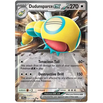 Sběratelská karetní hra Pokémon TCG Dudunsparce EX 121/159