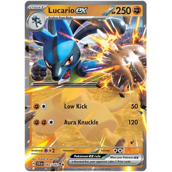 Sběratelská karetní hra Pokémon TCG Lucario EX 082/142