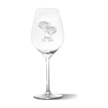 Sklenice Sklenička na víno Blíženci: 49 cl