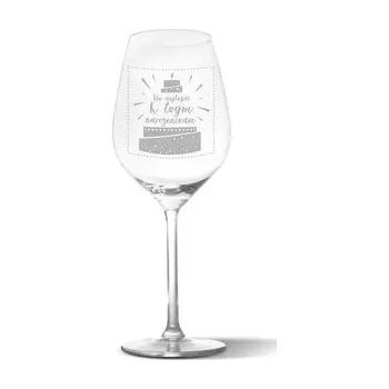 Sklenice Sklenička na víno Vše nejlepší k tvým narozeninám: 49 cl