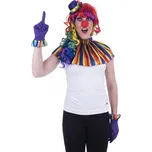 Sada Klaun - klobouk, rukavice, límec a klaunský nos