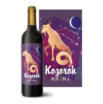 Víno Červené víno Rak: 0,75 l