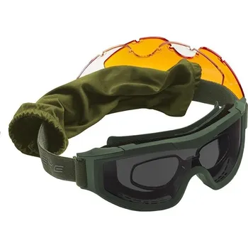 Sluneční brýle SWISS EYE brýle taktické uzavřené F-Tac včetně výměných skel a RX clipu ZELENÉ