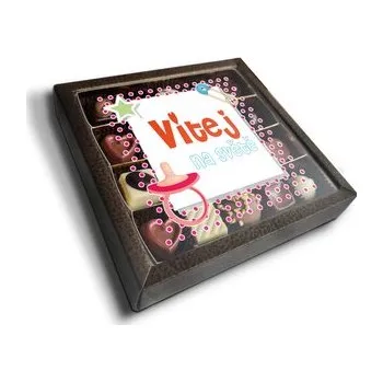 Bonbon Pralinky Vítej na světě 3: 20 ks pralinek