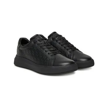 Pánská obuv Sneakersy Calvin Klein Chunky Low Top Lace Up Mono HM0HM01970 Černá 45
