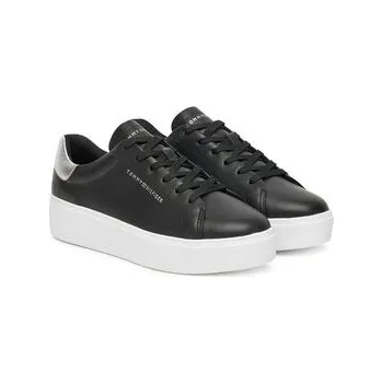 Dámská obuv Sneakersy Tommy Hilfiger Essential Platform Court Sneaker FW0FW08756 Černá 40