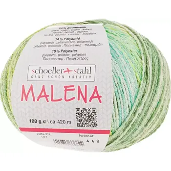 Příze Schoeller Stahl Malena 107 (Letní příze Malena 107 Everglades)