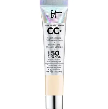 Přípravek na tvář it-Cosmetics Sbirka Anti-AgingYour Skin But Better CC+ krém SPF 50 cestovní velikost Fair 12 ml (39&nbsp;083,00 Kč / 1 l)