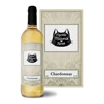 Víno Bílé víno Největší milovník koček: 0,75 l