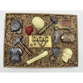 Čokoláda Chocolenka Maxi čokoládová sada - Doktorská pohotovost 58 % 200 g