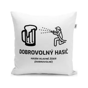 Polštář Dobrovolný hasič: 40x40 cm