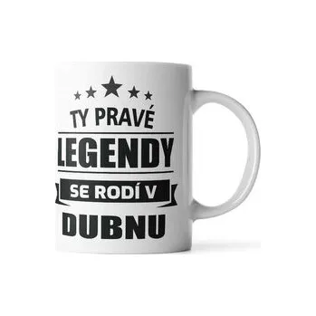 Hrnek Ty pravé legendy se rodí v dubnu: 330 ml