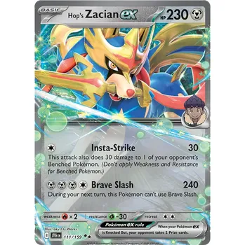 Sběratelská karetní hra Pokémon TCG Hop's Zacian EX 111/159