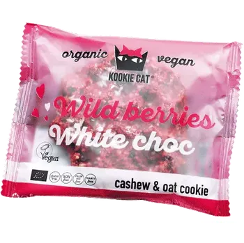 Kookie Cat KOOKIE CAT Lesní plody a bílá čokoláda BIO 50 g