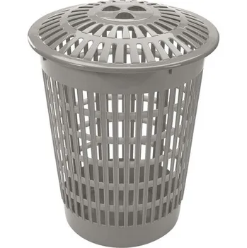 Koš na prádlo heidrun KOŠ NA ŠPINAVÉ PRÁDLO KULATÝ 60L,46X58CM, PLAST_hamashop