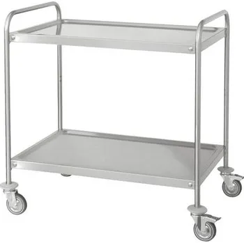 Servírovací vozík se dvěmi policemi (1000x600x850/940)