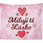 Deka Miluji tě, lásko: 150x120 cm