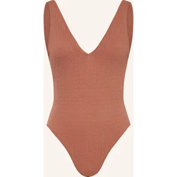 Dámské plavky Seafolly Dámské Plavky Sea Dive, světle hnědá, 40