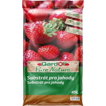 Substrát Gardol Pure Nature Pěstební substrát pro jahody, 45 l 15024