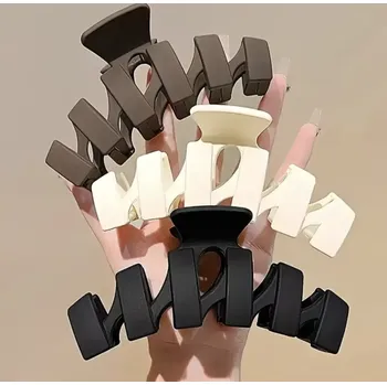 Elegantní sada 3 matných skřipců (Vlasové doplňky )