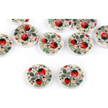 Knoflík Knoflík dětský jahůdky (Knoflík dětský jahůdky)