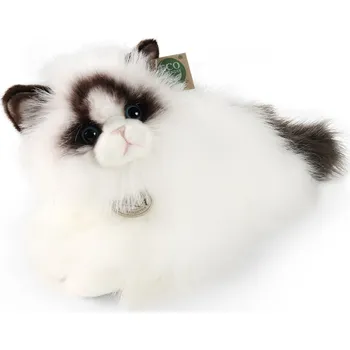 plyšák Rappa Eco-Friendly Plyšová hračka 35 cm, ležící kočka Ragdoll
