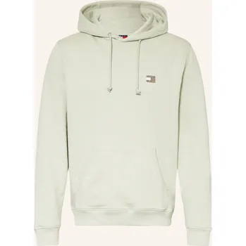 Pánská mikina Tommy Jeans Pánská Mikina S Kapucí, světle zelená, M