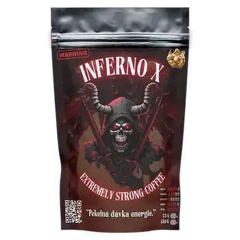 Káva Inferno X Coffee zrnková káva