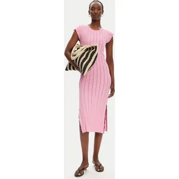 Dámské šaty PINKO Úpletové šaty 104745 A2FR Růžová Regular Fit M
