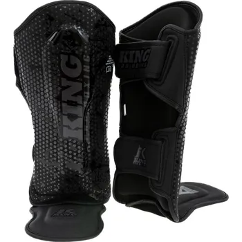 Chránič holeně pro bojový sport Chrániče holení King Pro Boxing Hexagon 1, KPB/SG Hexagon 1 M