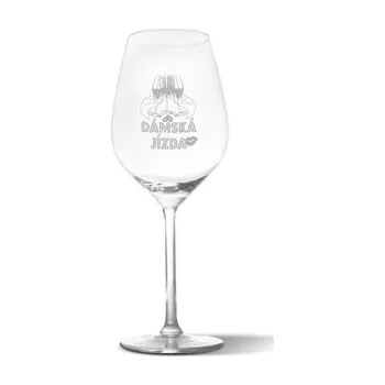 Sklenice Sklenička na víno Dámská jízda: 49 cl