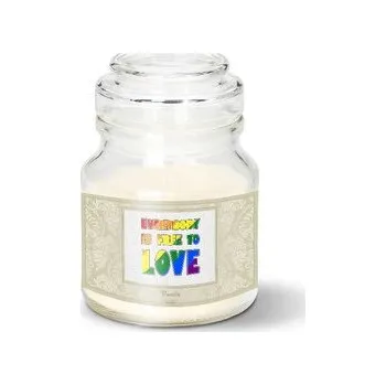 Svíčka Svíčka Everybody is free to love: 120 g