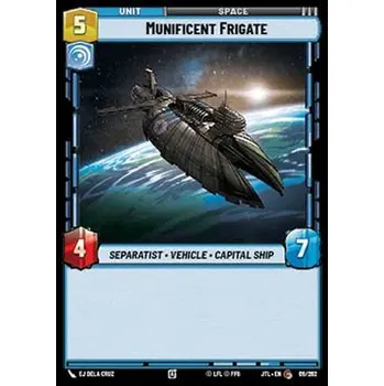 Sběratelská karetní hra Munificent Frigate 069/202 - Jump to Lightspeed Typ karty: Standard