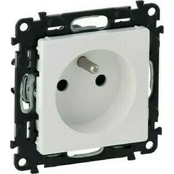 Elektrická zásuvka Zásuvka 230 V jednonásobná Legrand Valena Life bílá