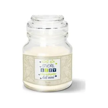 Svíčka Svíčka Když Bůh stvořil šéfy: 120 g