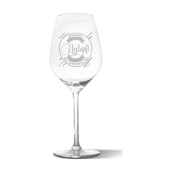 Sklenice Sklenička na víno Všechno nejlepší k narozeninám: 49 cl