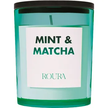 Svíčka ROURA Mint & Matcha Vonná svíčka, 125 g