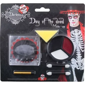 Karnevalový doplněk Make up - sada Dia de los Muertos