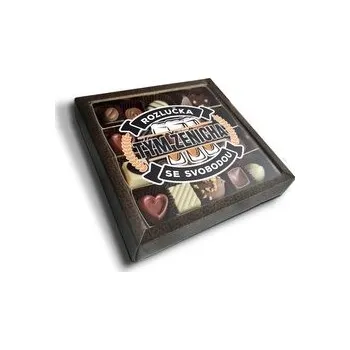 Bonbon Pralinky Rozlučka se svobodou tým ženicha: 20 ks pralinek