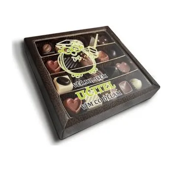 Bonboniéra Pralinky Věř mi, jsem učitel vím co dělám: 20 ks pralinek