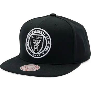 Kšiltovka Mitchell & Ness Pánská kšiltovka Inter Miami CF Evergreen Black White Snapback