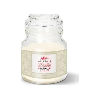 Svíčka Svíčka Ještě, že tě lásko mám: 120 g