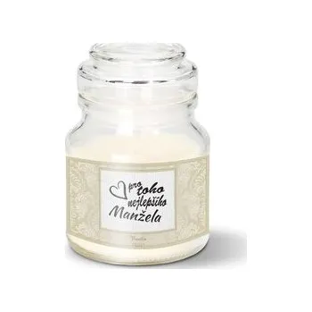 Svíčka Svíčka Pro toho nejlepšího manžela: 120 g
