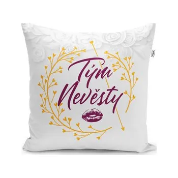 Polštář Tým nevěsty: 40x40 cm