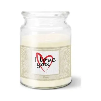 Svíčka Svíčka I Love you : 500 g