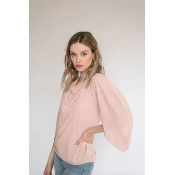 Dámské tričko Růžové designové tričko SEN - nanoSPACE by LADA Velikost: 42