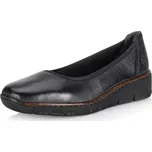 Dámská Dámské baleríny RIEKER 53755-00 černá W5 53755-00 BLACK H/W5 40