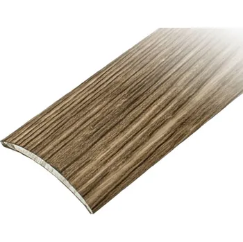 ACARA Profil přechodový, 40mm, hliník, Dub šedožíhaný, samolepící, 2,7m